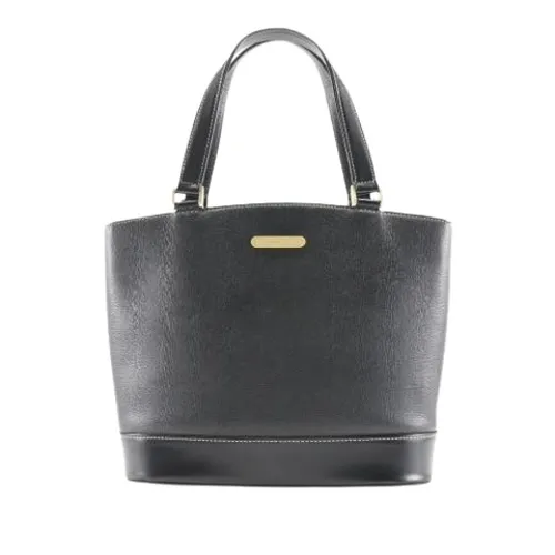 Pre-owned Leather Tote - Burberry Vintage - Modalova