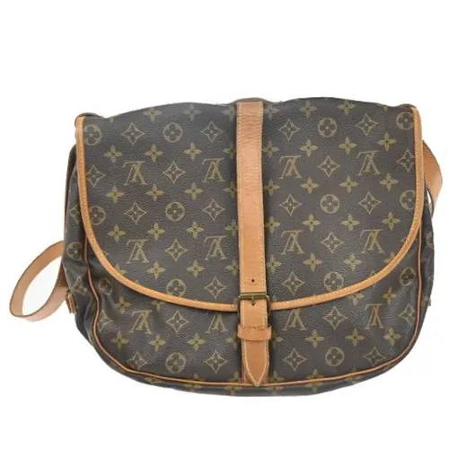 Pre-owned Saumur Handbag - Louis Vuitton Vintage - Modalova