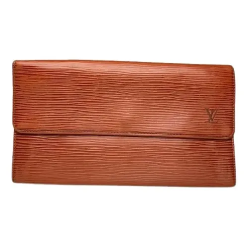 Pre-owned Leather Wallet - Louis Vuitton Vintage - Modalova