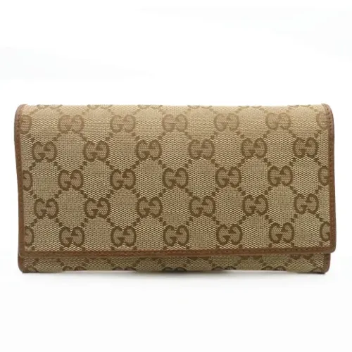 Pre-owned Canvas wallets - Gucci Vintage - Modalova