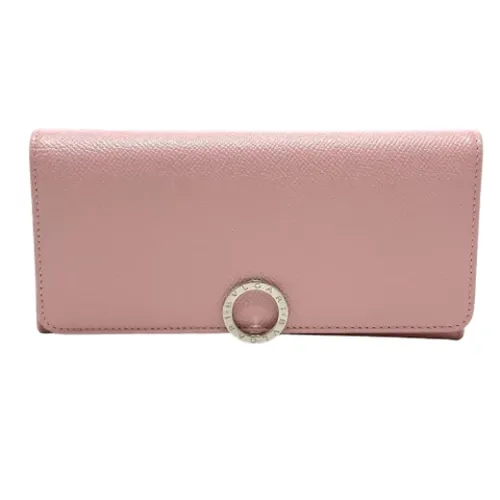 Pre-owned Leather wallets - Bvlgari Vintage - Modalova