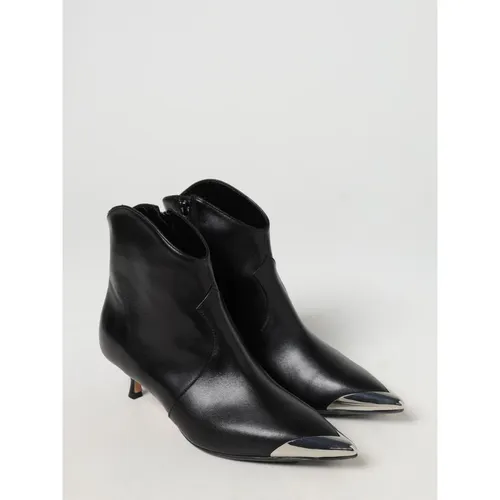 Metal Toe Ankle Boots - Anna F. - Modalova