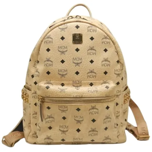 Pre-owned Leather Backpack - MCM Pre-owned - Modalova