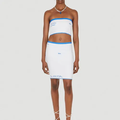 Wet Script Skirt - DI Petsa - Modalova