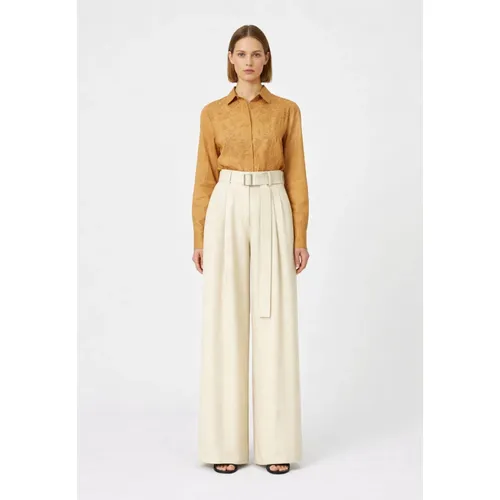 Wide Trousers - Max Mara Studio - Modalova