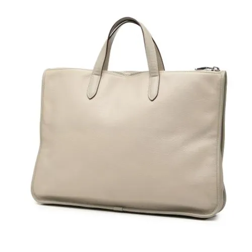 Pre-owned Leather Briefcase - Loewe Pre-owned - Modalova