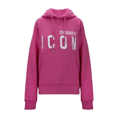 Men's Hoodie with Drawstring - Dsquared2 - Modalova