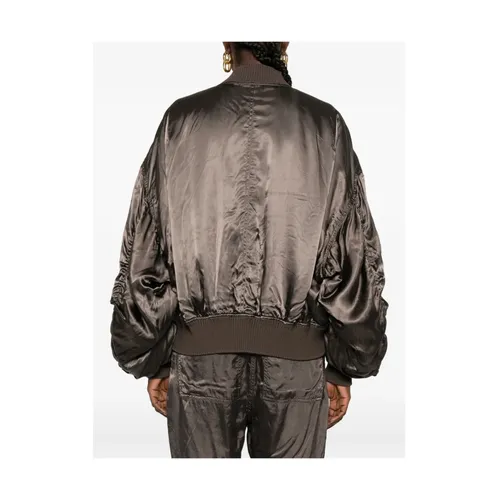 Oversized Bomber Jacket - Rick Owens - Modalova