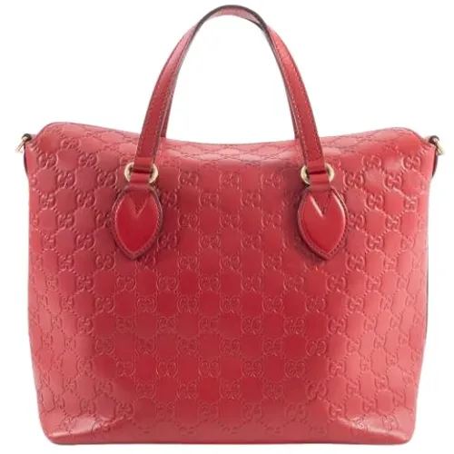 Pre-owned Leather Vintage Handbag - Gucci Vintage - Modalova