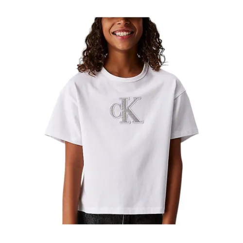 Metallic T-Shirt - Calvin Klein - Modalova