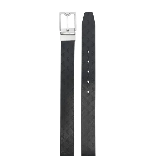 Blue Eagle Logo Reversible Belt - Emporio Armani - Modalova