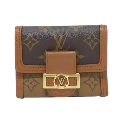 Pre-owned Monogram Reverse Tri-fold Wallet - Louis Vuitton Vintage - Modalova
