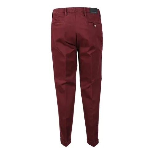 Cotton Elastane Pants - Michele Carbone - Modalova