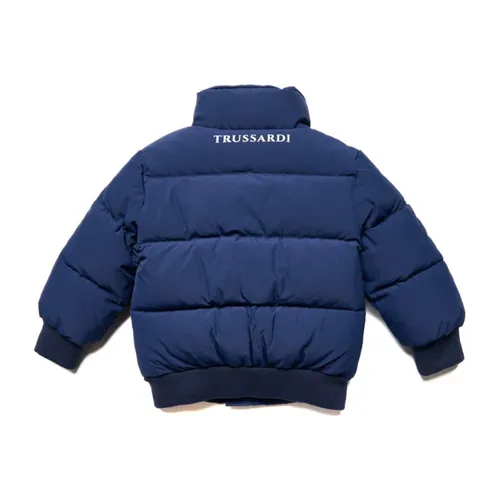 Padded Quilted Jacket - Trussardi - Modalova
