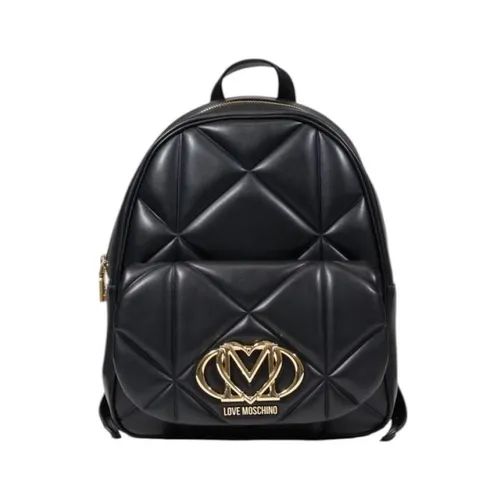 Quilted Backpack - Love Moschino - Modalova