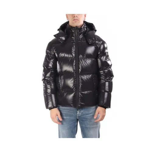 Kings Puffer Shearling Trim Jacket - Moose Knuckles - Modalova