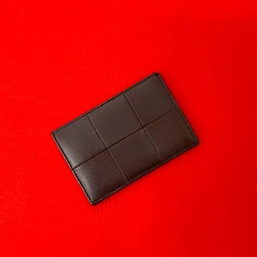 Pre-owned Leather Card Case - Bottega Veneta Vintage - Modalova