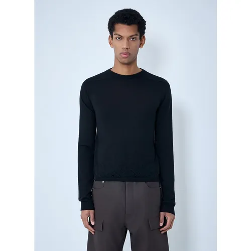 Fine Knit Wool Sweater - Rick Owens - Modalova