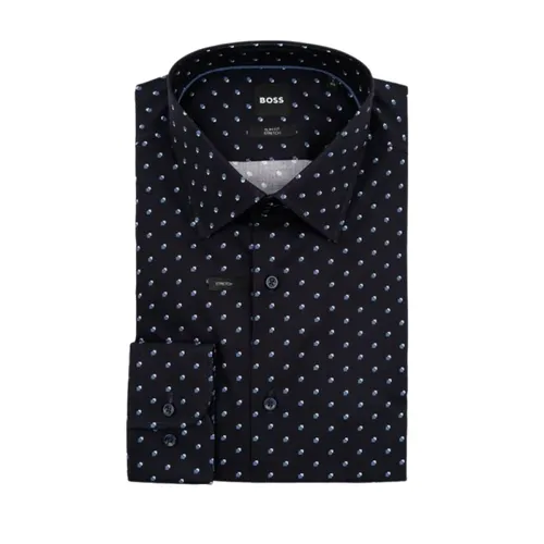 Camicia a maniche lunghe in cotone - Hugo - Modalova