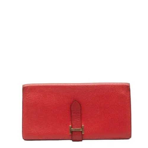 Pre-owned Leather wallets - Hermès Vintage - Modalova