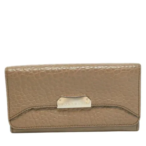 Pre-owned Leather wallets - Burberry Vintage - Modalova