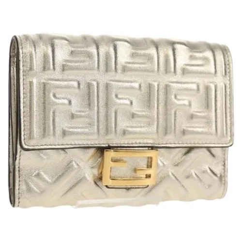 Pre-owned Leather Wallet - Fendi Vintage - Modalova