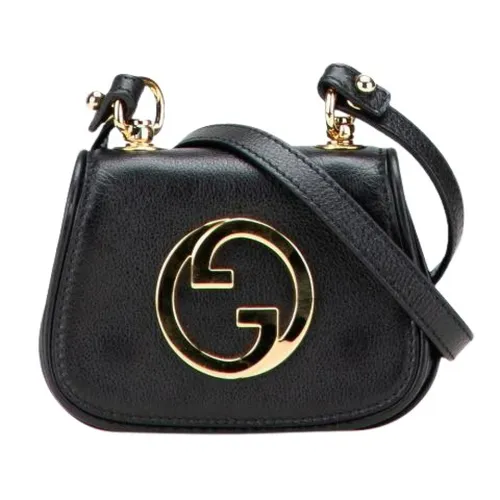 Pre-owned Leather Shoulder Bag - Gucci Vintage - Modalova