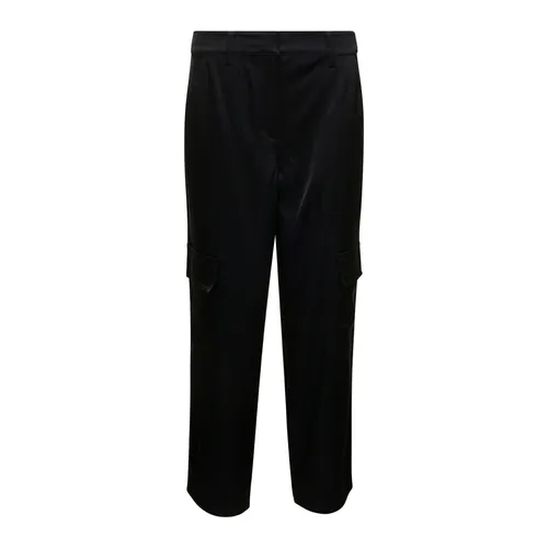 Satin Cargo Pants - Michael Kors - Modalova