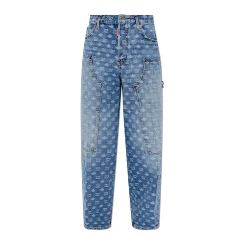 Monogram Jeans - Dsquared2 - Modalova