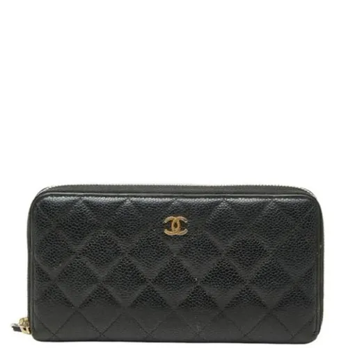 Pre-owned Leather Wallet - Chanel Vintage - Modalova