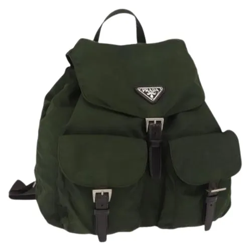 Pre-owned Nylon Backpack - Prada Vintage - Modalova