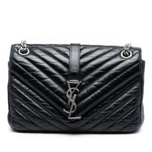 Pre-owned Leather Shoulder Bag - Yves Saint Laurent Vintage - Modalova
