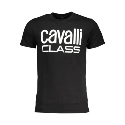 Minimalistic Logo Tee for Men - Cavalli Class - Modalova