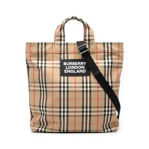 Pre-owned Tote Bag with Adjustable Strap - Burberry Vintage - Modalova