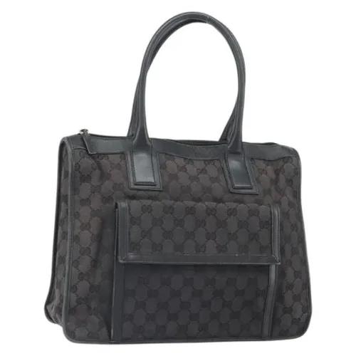 Pre-owned Canvas Handbag - Gucci Vintage - Modalova