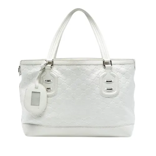 Pre-owned Leather Tote - Gucci Vintage - Modalova