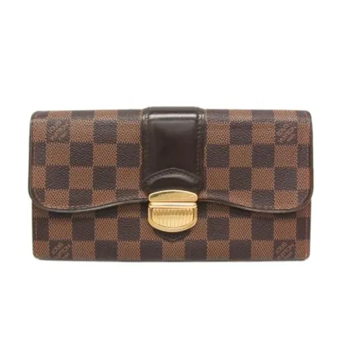 Pre-owned Vintage Canvas Wallet - Louis Vuitton Vintage - Modalova