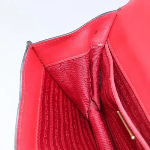 Pre-owned Leather Mini Bag - Prada Vintage - Modalova