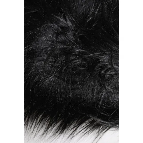 Black Acrylic Fur Bucket Hat - Dolce & Gabbana - Modalova
