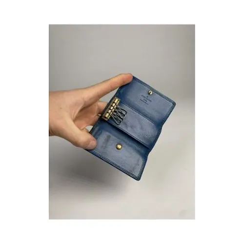Pre-owned Leather Key Holder - Louis Vuitton Vintage - Modalova