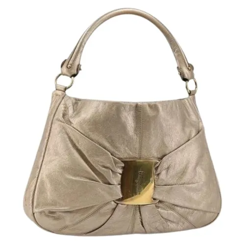 Pre-owned Leather Shoulder Bag - Salvatore Ferragamo Pre-owned - Modalova