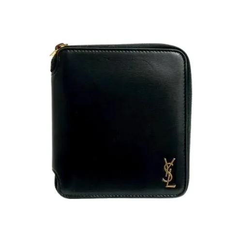 Pre-owned Leather Wallet - Saint Laurent Vintage - Modalova