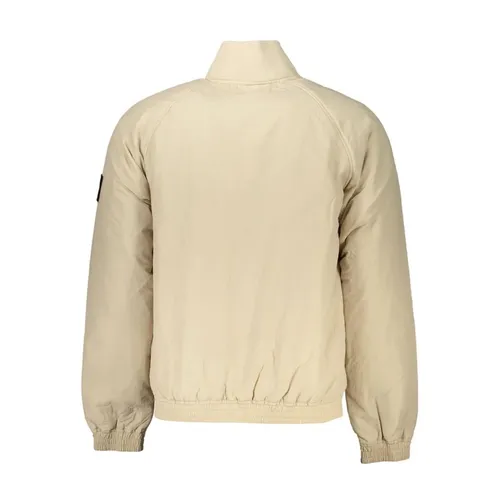 Printed Nylon/Polyester Jacket with Logo - Calvin Klein - Modalova