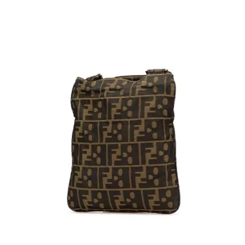 Pre-owned Canvas Cross Body Bag - Fendi Vintage - Modalova