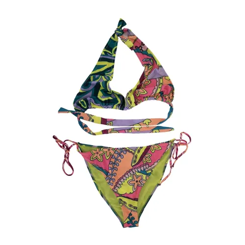 Ruffled Bikini Set - Me-Fui - Modalova