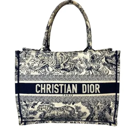 Pre-owned Canvas Tote Bag - Dior Vintage - Modalova