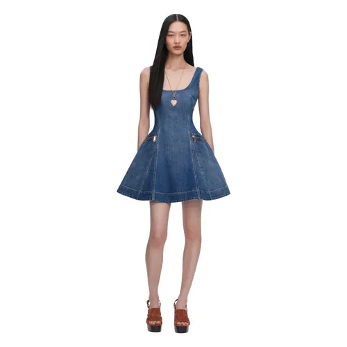 Floral-appliqué Mini Dress - Self Portrait - Modalova