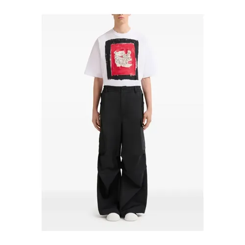 Black Cargo Pants - Marni - Modalova