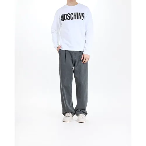 Iconic Logo Sweatshirt - Moschino - Modalova