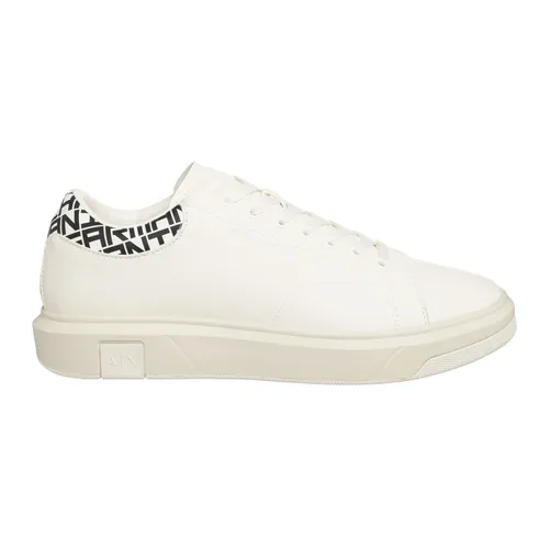 Logo Multicolour Lace-Up Sneakers - Armani Exchange - Modalova